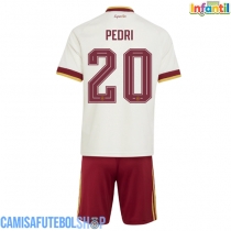 Camisa de time de futebol Espanha Pedri Gonzalez #20 Replicas 2º Equipamento Infantil Mundo 2026 Manga Curta (+ Calças curtas)